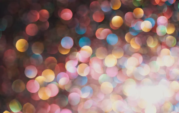 Blurred bokeh abstract lights defocused — Stock Photo, Image