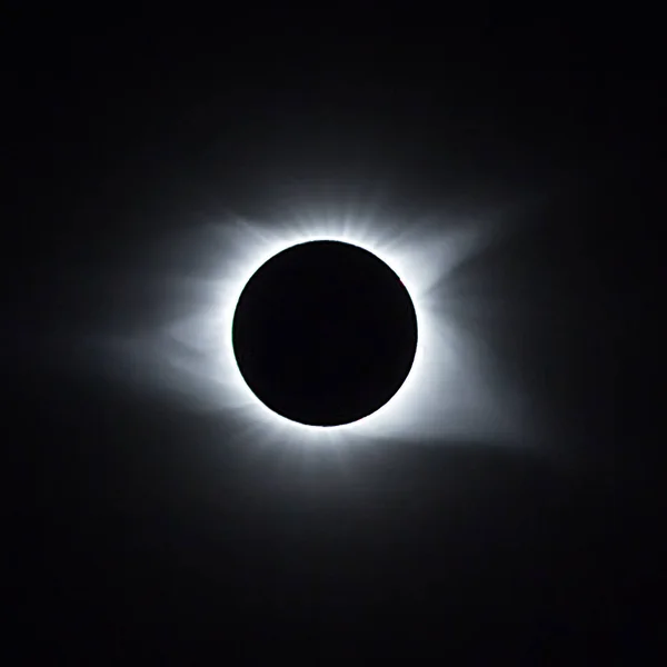 Eclipse solar em sua totalidade — Fotografia de Stock