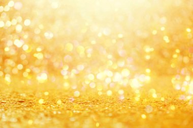 Güzel soyut parlak ışık ve glitter