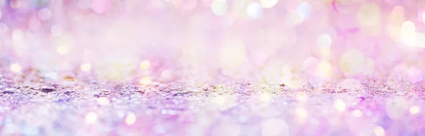 Mooi abstract glanzend licht en glitter — Stockfoto