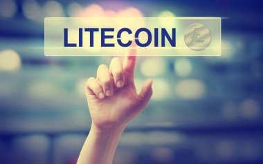 El ile bir düğmeye basarak Litecoin
