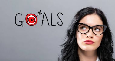 Genç iş kadını ile gol