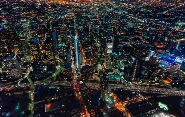 Vista aérea del centro de Los Ángeles —  Fotos de Stock