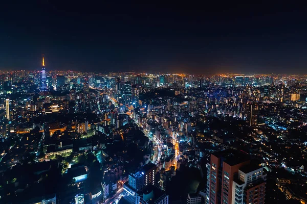 日本东京的空中景观 — 图库照片