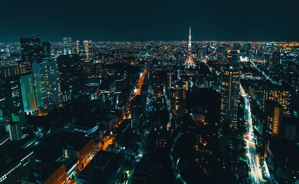 Vista aérea de Tokio, Japón — Foto de Stock