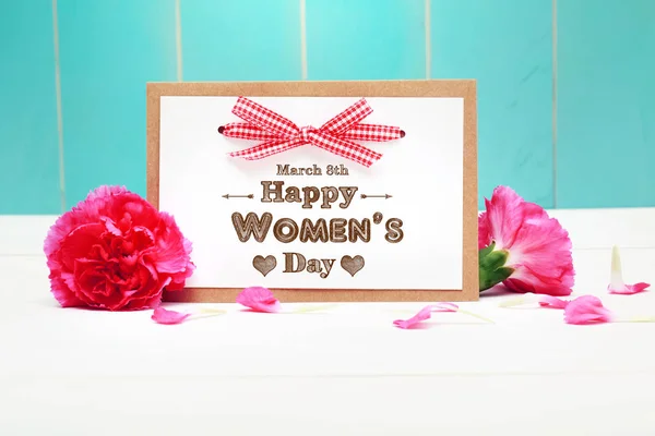 8 de marzo Feliz Día de la Mujer — Foto de Stock