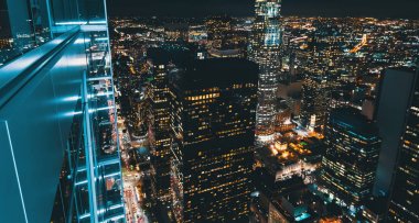 Los Angeles, Ca havadan görünümü