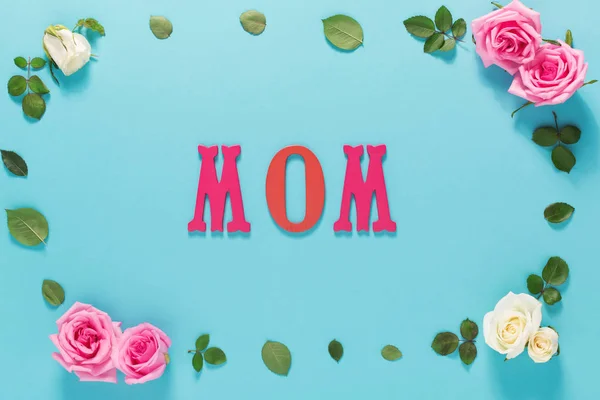 Het thema van de viering van de dag van het moeders — Stockfoto