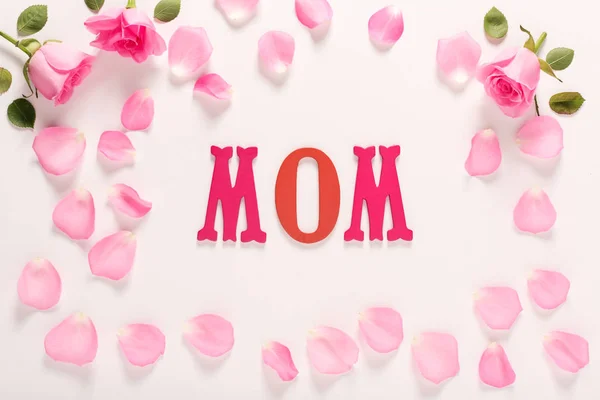 Het thema van de viering van de dag van het moeders — Stockfoto