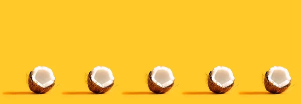 Serie de cocos — Foto de Stock