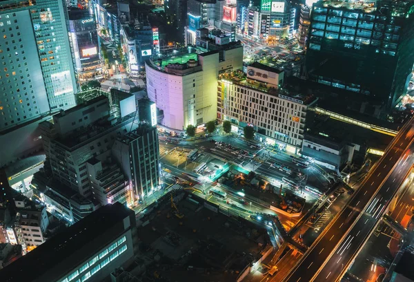 Aerial view of Shibuya, Tokyo, Japan — Stock Photo, Image
