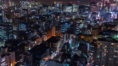 Timelapse Tokyo gece