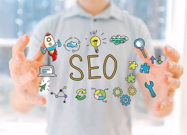 SEO adam ellerini tutarak ile