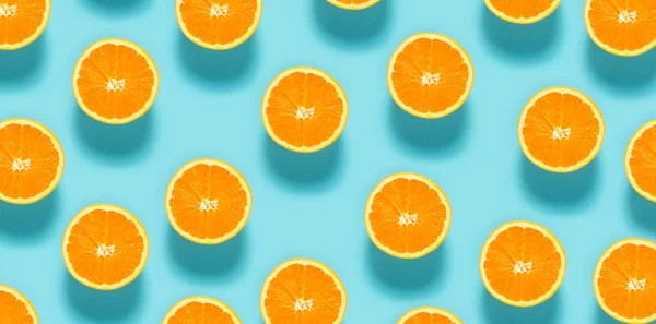 Свіжий апельсиновий половинки — стокове фото