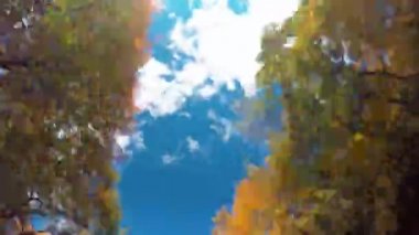 POV sürüş dağlara vurdu