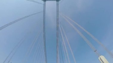 Hızlandırılmış bakarak Verrazano Köprüsü