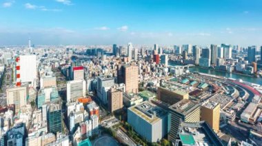 Tsukiji Balık pazarı Tokyo'da hızlandırılmış