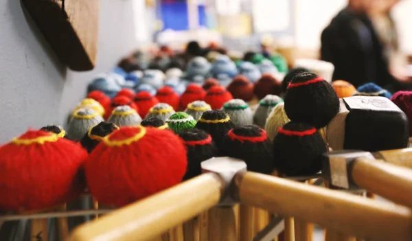 Colecciones de mazos en un estudio de percusión — Foto de Stock