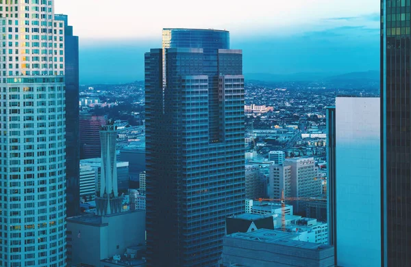 Vista del centro de Los Ángeles, CA —  Fotos de Stock