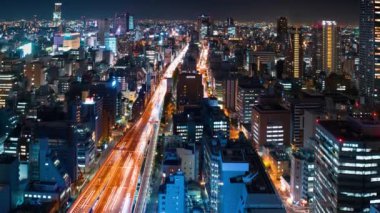 Hızlandırılmış Osaka, gece