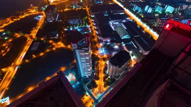 Hızlandırılmış Osaka, gece
