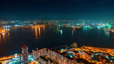 Hızlandırılmış Osaka, gece