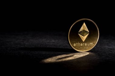 Ethereum ether coin clipart