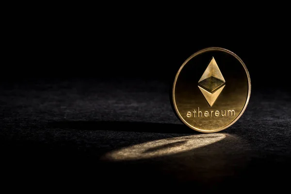 Ethereum ether coin — Stock Photo, Image