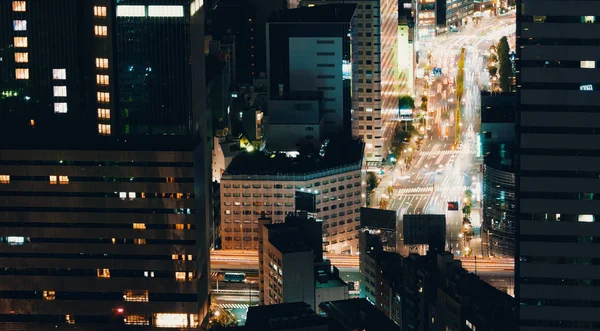 Vue aérienne de Tokyo, Japon — Photo