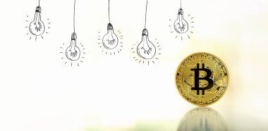 Bitcoin 'li fikir ampulleri