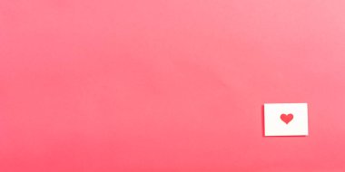 Sevgililer günü not kartı