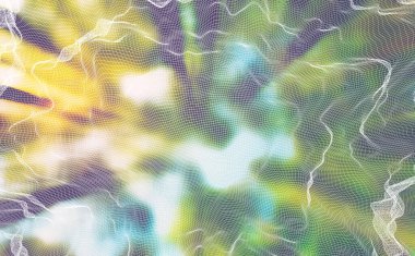 Soyut teknoloji ağ bağlantısı arka planı