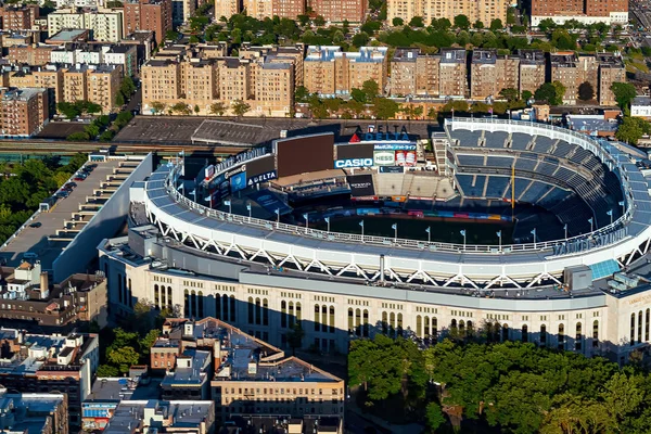 Luftaufnahme der Bronx, nyc — Stockfoto