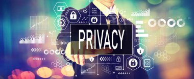 Bir işadamıyla gizlilik kavramı