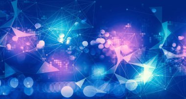 Teknoloji ışığı arkaplanı