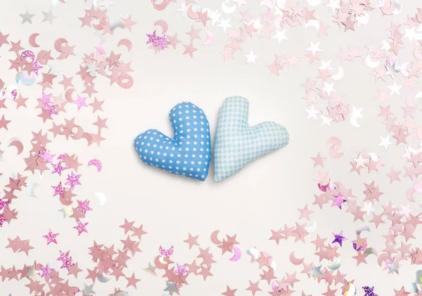 Almohada en forma de corazón de San Valentín —  Fotos de Stock