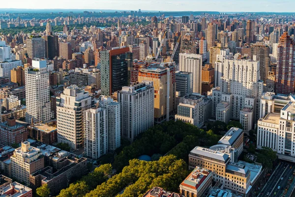 Вид з повітря на Мідтаун - Манхеттен - Йорк — стокове фото