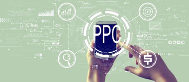 PPC - Akıllı telefonla tıklama başına ödeme kavramı