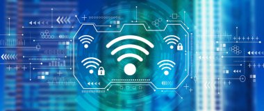 San Francisco şehir merkezindeki Wifi teması