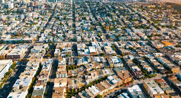 Flyg foto över San Francsico, Kalifornien — Stockfoto