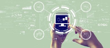 Akıllı telefonlu borsa teması