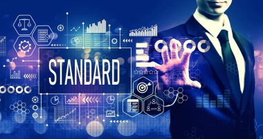 İş adamlarında standart konsept