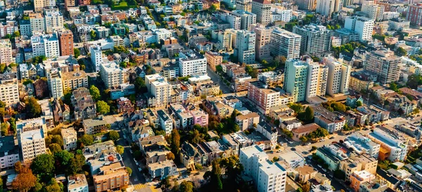 Flyg foto över San Francsico, Kalifornien — Stockfoto