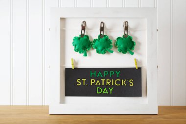 Saint Patricks Day mesaj panosu