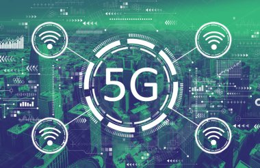 5G network with downtown San Francisco