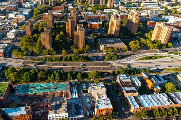 Vista aérea del Bronx, Nueva York —  Fotos de Stock