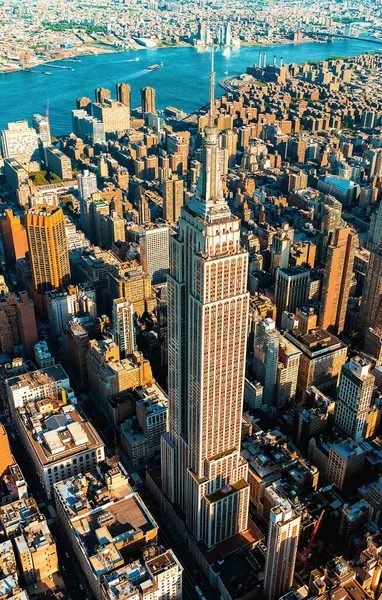 Aerial view of Midtown Manhattan New York City — Stock Photo, Image