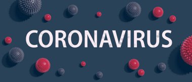 Viral nesnelerle Coronavirus temasıName