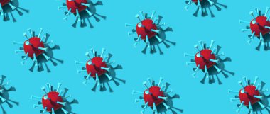 Viral grip salgını ve Coronavirüs konsepti