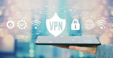 Tablet bilgisayarlı Vpn kavramı